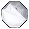 Softbox Godox SB-GUE120 musta 120 cm nylon diffuusoreilla ja gridillä
