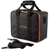 Kamerakassi Godox CB-12 AD600Pro:lle, flanelli/nylon, musta ja oranssi, olkahihnalla