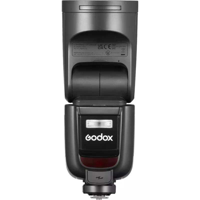 Videokameran salama Godox V1Pro musta 1,5 s kierrätysaika