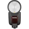 Videokameran salama Godox V1Pro musta 1,5 s kierrätysaika