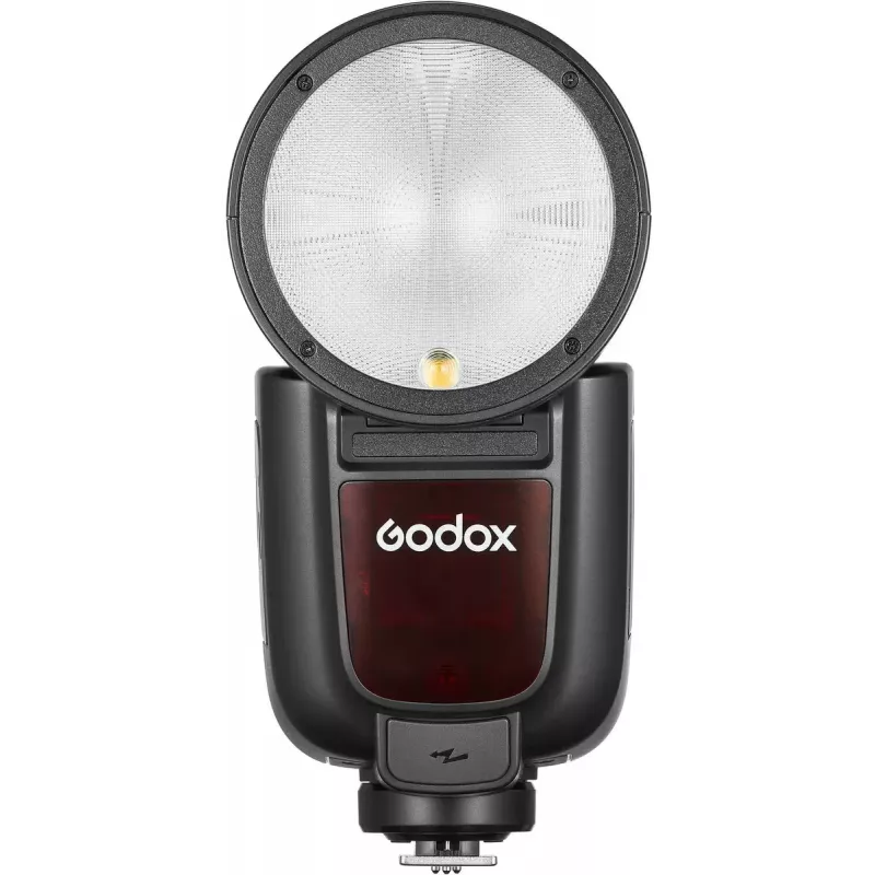 Videokameran salama Godox V1Pro musta 1,5 s kierrätysaika