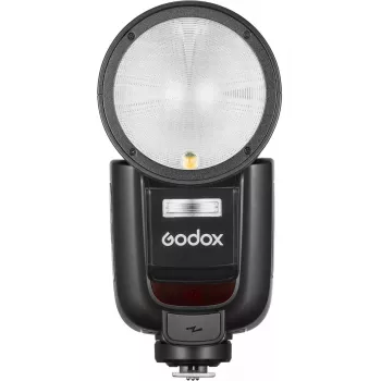 Videokameran salama Godox V1Pro musta 1,5 s kierrätysaika