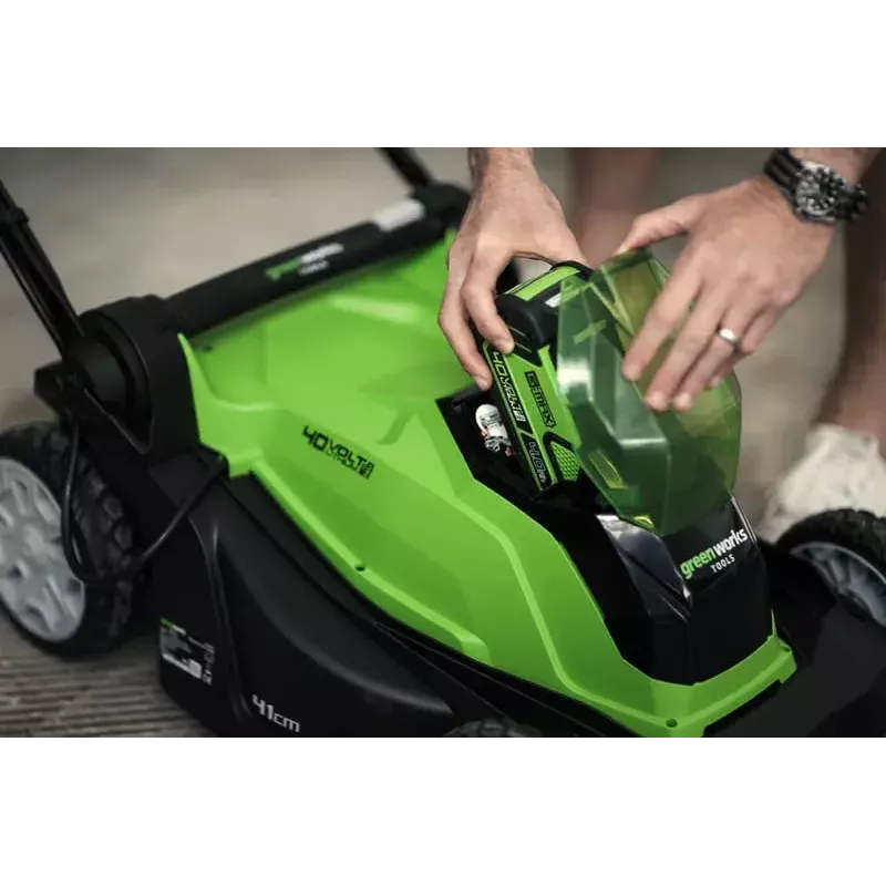 Työnnettävä ruohonleikkuri Greenworks 2504707UB