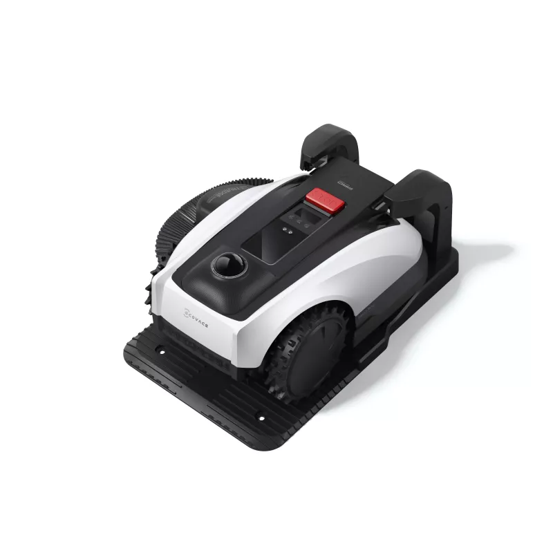 Ecovacs GOAT O1200 LiDAR PRO EU robottiruohonleikkuri paristokäyttöinen musta, valkoinen