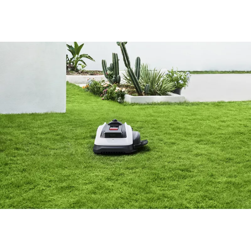 Ecovacs GOAT O1200 LiDAR PRO EU robottiruohonleikkuri paristokäyttöinen musta, valkoinen