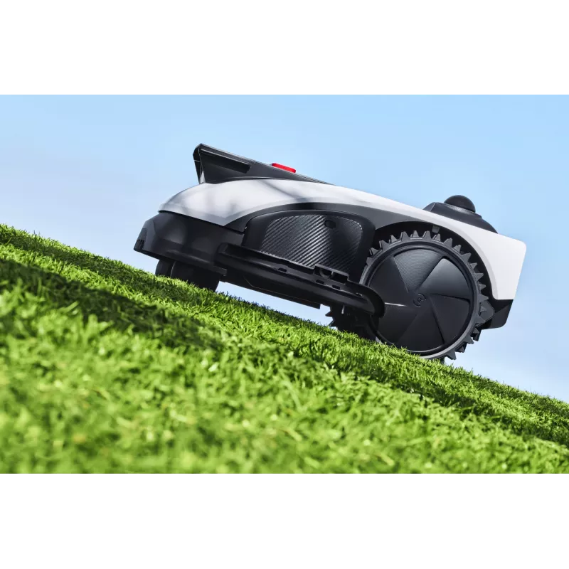 Ecovacs GOAT O1200 LiDAR PRO EU robottiruohonleikkuri paristokäyttöinen musta, valkoinen