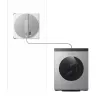Ikkunanpuhdistusrobotti Ecovacs WINBOT W3 OMNI, akku 4500 mAh, 270×270×76 mm, hopea/valkoinen