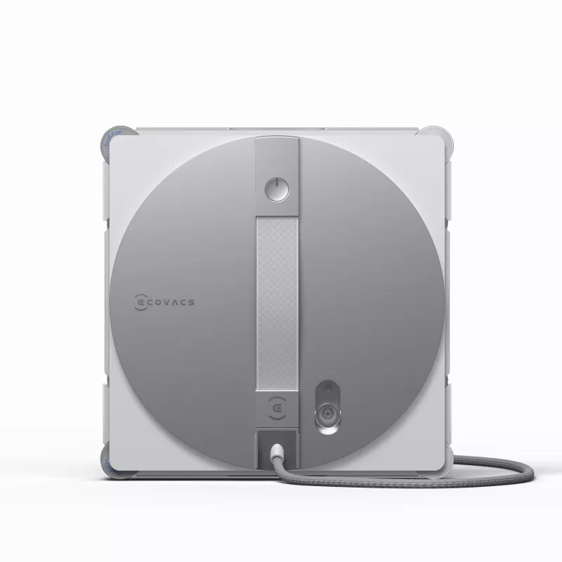 Ikkunanpuhdistusrobotti Ecovacs WINBOT W3 OMNI, akku 4500 mAh, 270×270×76 mm, hopea/valkoinen