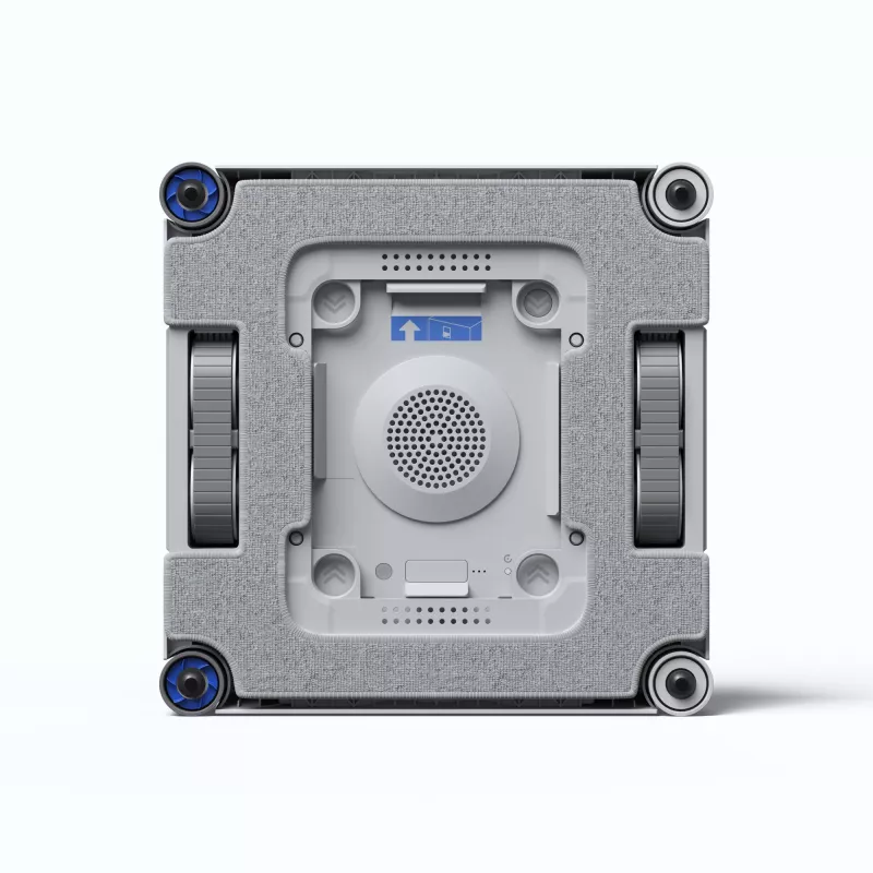 Ikkunanpuhdistusrobotti Ecovacs WINBOT W3 OMNI, akku 4500 mAh, 270×270×76 mm, hopea/valkoinen