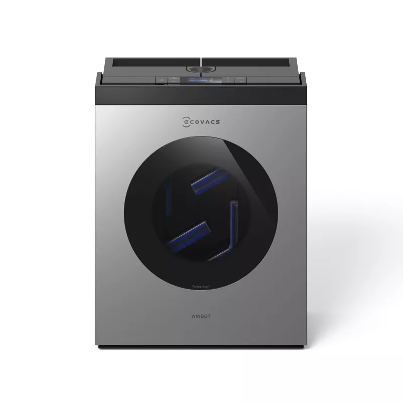 Ikkunanpuhdistusrobotti Ecovacs WINBOT W3 OMNI, akku 4500 mAh, 270×270×76 mm, hopea/valkoinen