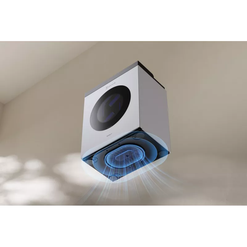 Ikkunanpuhdistusrobotti Ecovacs WINBOT W3 OMNI, akku 4500 mAh, 270×270×76 mm, hopea/valkoinen