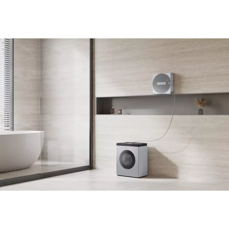 Ikkunanpuhdistusrobotti Ecovacs WINBOT W3 OMNI, akku 4500 mAh, 270×270×76 mm, hopea/valkoinen