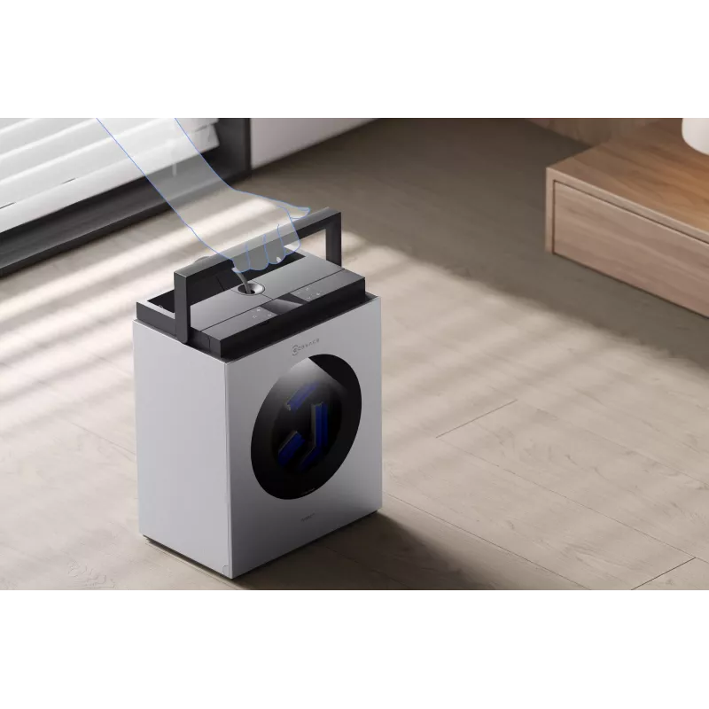 Ikkunanpuhdistusrobotti Ecovacs WINBOT W3 OMNI, akku 4500 mAh, 270×270×76 mm, hopea/valkoinen