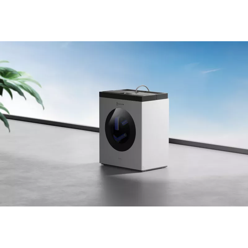 Ikkunanpuhdistusrobotti Ecovacs WINBOT W3 OMNI, akku 4500 mAh, 270×270×76 mm, hopea/valkoinen