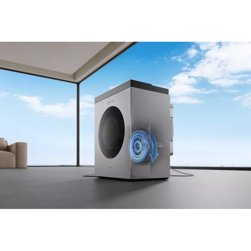 Ikkunanpuhdistusrobotti Ecovacs WINBOT W3 OMNI, akku 4500 mAh, 270×270×76 mm, hopea/valkoinen