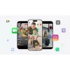 Älypuhelimen kameravakain Insta360 Flow 2 Pro Creator Bundle 360°-kierto