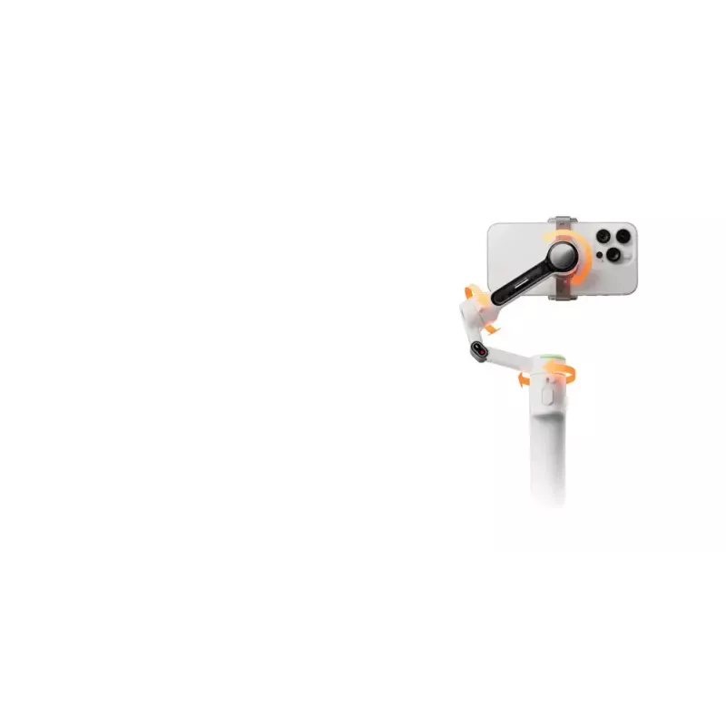 Älypuhelimen kameravakain Insta360 Flow 2 Pro Creator Bundle 360°-kierto