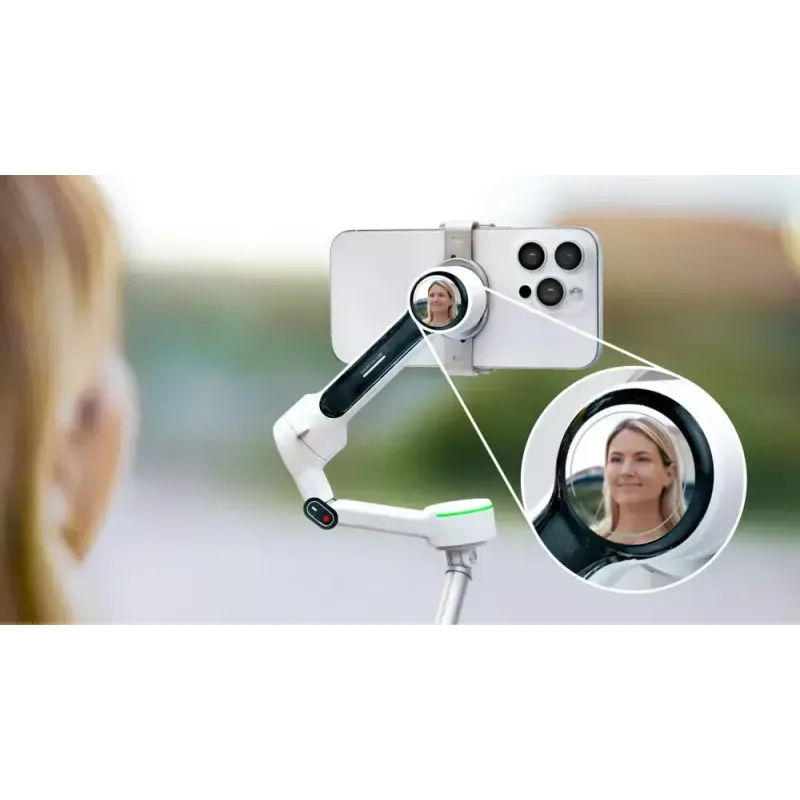 Älypuhelimen kameravakain Insta360 Flow 2 Pro Creator Bundle 360°-kierto