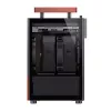 PC-kotelo Jonsbo T6, Mini-Tower, Mini-ITX, musta