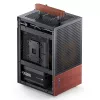 PC-kotelo Jonsbo T6, Mini-Tower, Mini-ITX, musta