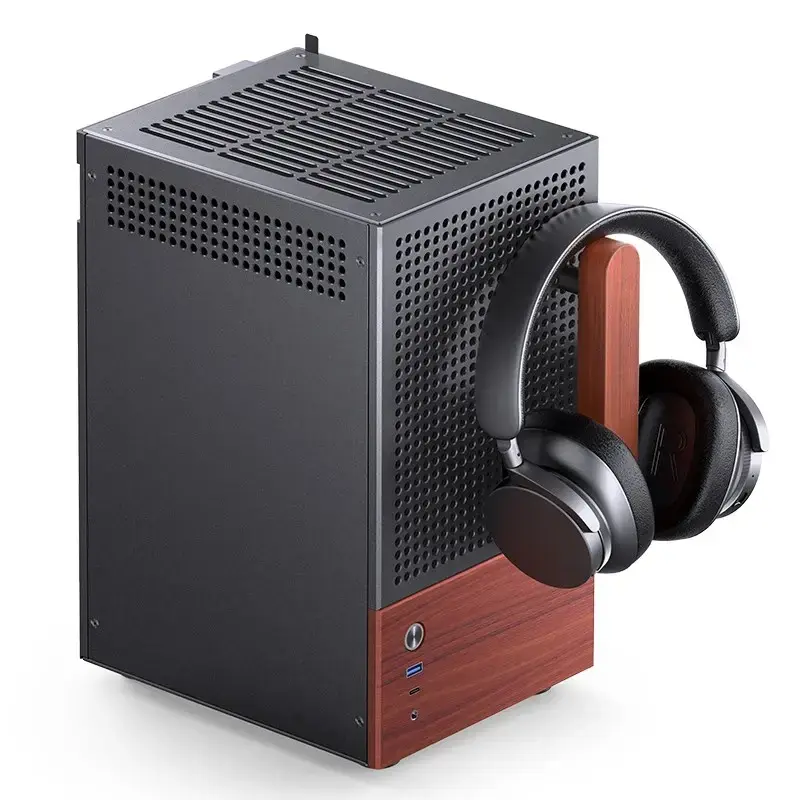 PC-kotelo Jonsbo T6, Mini-Tower, Mini-ITX, musta