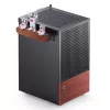 PC-kotelo Jonsbo T6, Mini-Tower, Mini-ITX, musta