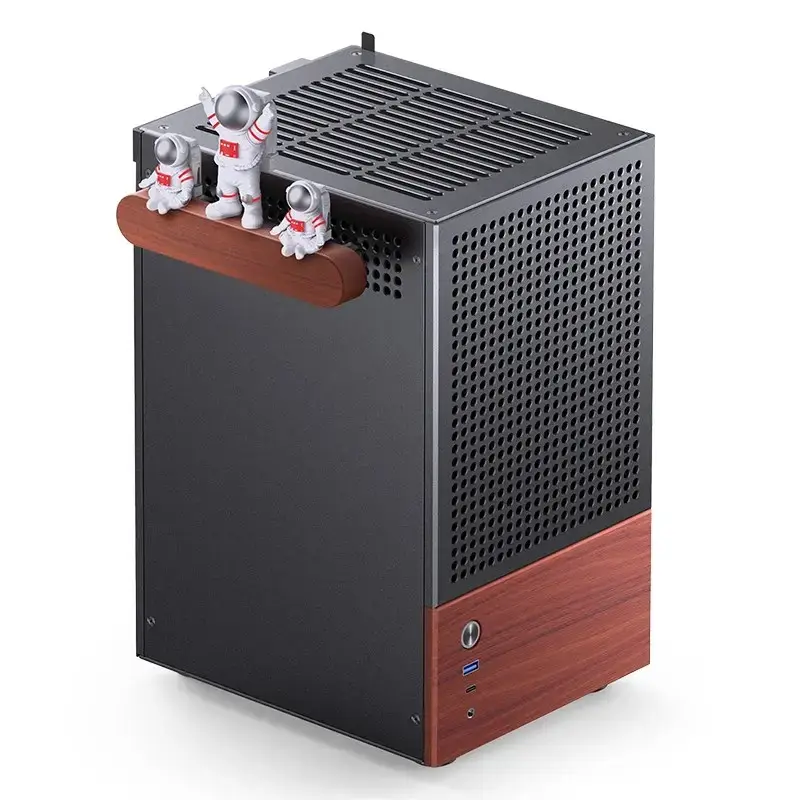 PC-kotelo Jonsbo T6, Mini-Tower, Mini-ITX, musta