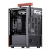 PC-kotelo Jonsbo T6, Mini-Tower, Mini-ITX, musta