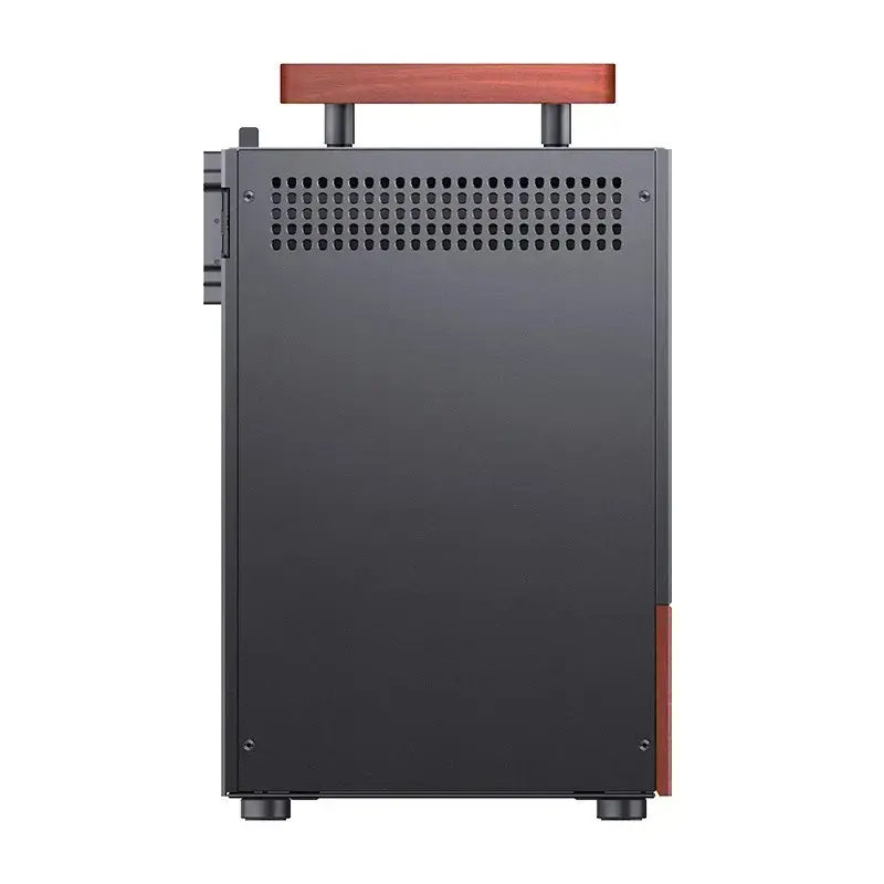 PC-kotelo Jonsbo T6, Mini-Tower, Mini-ITX, musta
