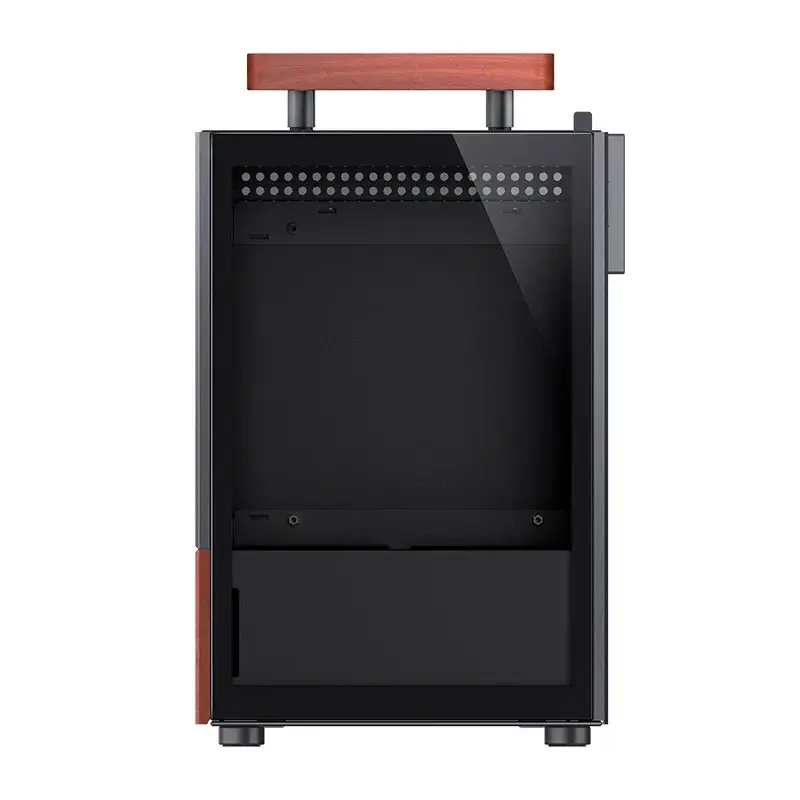 PC-kotelo Jonsbo T6, Mini-Tower, Mini-ITX, musta