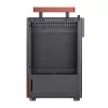 PC-kotelo Jonsbo T6, Mini-Tower, Mini-ITX, musta
