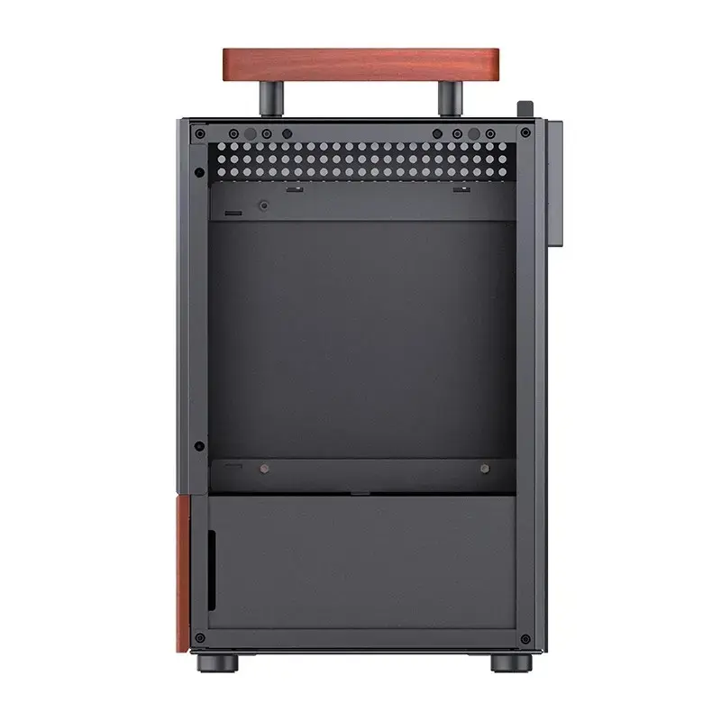PC-kotelo Jonsbo T6, Mini-Tower, Mini-ITX, musta