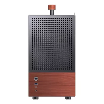 PC-kotelo Jonsbo T6, Mini-Tower, Mini-ITX, musta