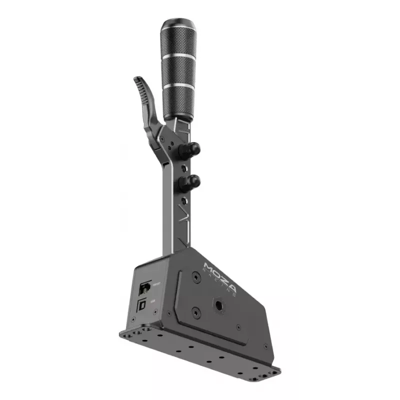 Kilpavaihdevivun lisäosa Moza Racing SGP Sequential Shifter musta alumiini
