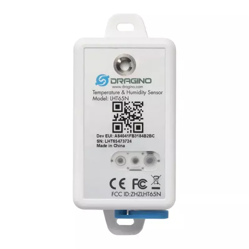 DRAGINO LHT65N vapaasti seisova lämpötila- ja kosteusanturi sisä-/ulkokäyttöön LoRaWAN EU868
