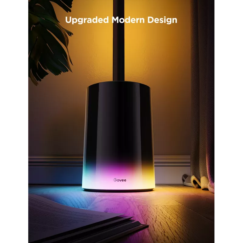 Govee Floor Lamp 2 lattiavalaisin, Matter ready, musta