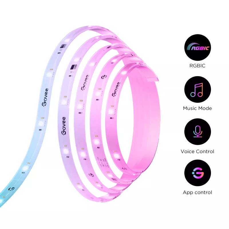 Govee H612FCD1 RGB LED-nauha, 3 metriä