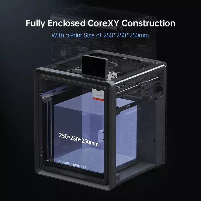 3D-tulostin 3D Prima Anycubic Kobra S1 Combo 250x250x250mm 600mm/sek