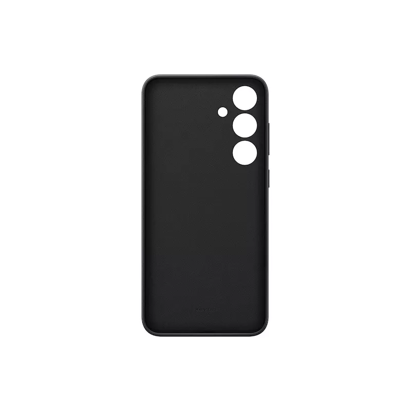 Samsung Galaxy S24+ Vegan Leather Case musta Monochromatic 6.7-inch