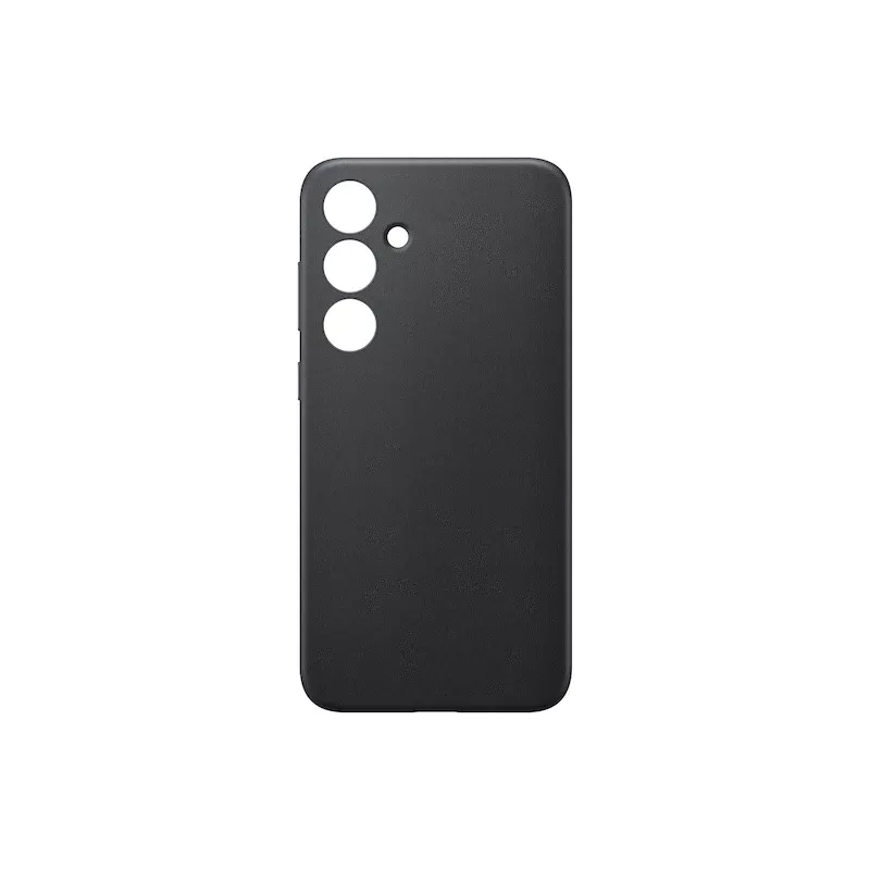 Samsung Galaxy S24+ Vegan Leather Case musta Monochromatic 6.7-inch