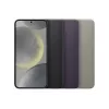 Samsung Galaxy S24+ Vegan Leather Case musta Monochromatic 6.7-inch