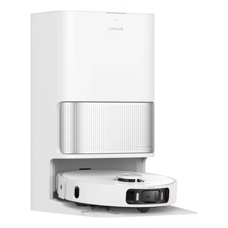 Dreame L40 Ultra AE White, yhdistelmä, valkoinen, pyöreä, pölypussi, 3 pyörää, 0,3 L