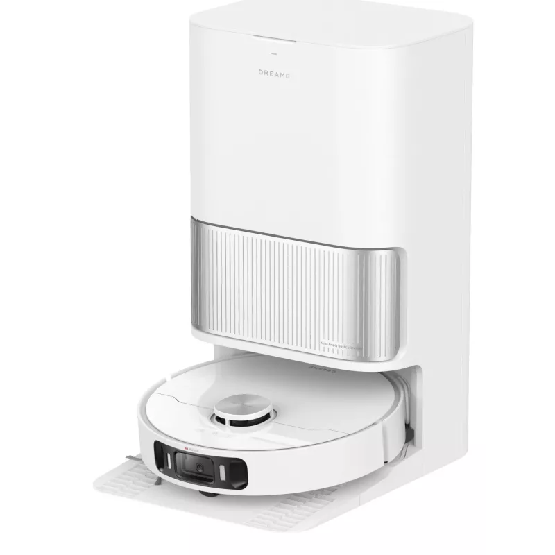 Dreame L40 Ultra AE White, yhdistelmä, valkoinen, pyöreä, pölypussi, 3 pyörää, 0,3 L