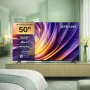 Älytelevisio Dreame Vivid Q100 50 inch, QLED+, 4K UHD, Google TV, 120 Hz, AI-prosessori, musta