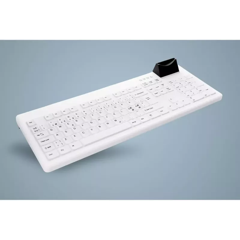 Contour Design Active Key AK-C8200 näppäimistö lääketiede USB saksa valkoinen