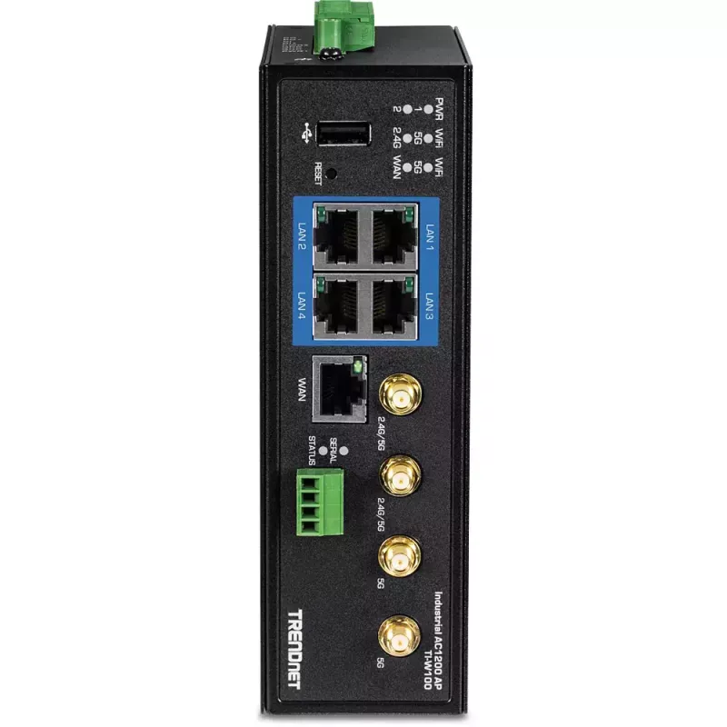 TRENDnet TI-W100 kaksitaajuinen langaton reititin, 4-porttinen kytkin