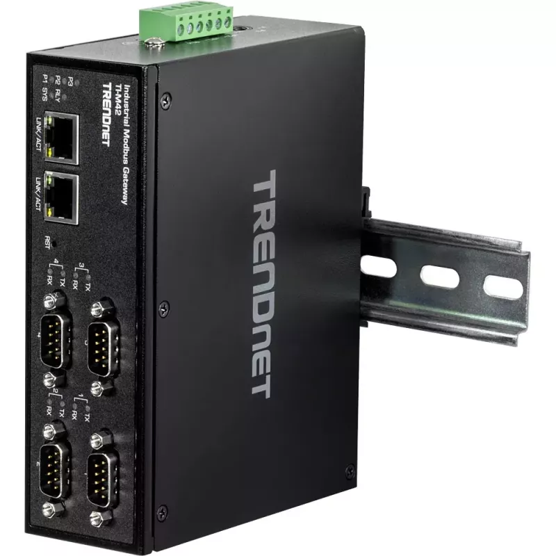 Gateway/ohjain Trendnet TI-M42 10/100 Mbit/s musta IP30