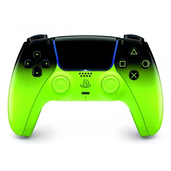 Peliohjain Sony DualSense PlayStation 5:lle — Bluetooth/USB, musta/vihreä, analoginen/digitaalinen, USB-C