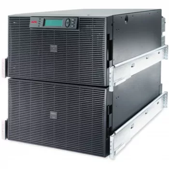 APC Smart-UPS RT 20kVA, 230/400V, LCD, räkkiasennus, 12U, 2x IEC-jumpperi ja 8x IEC 60320 C19 -lähtöä