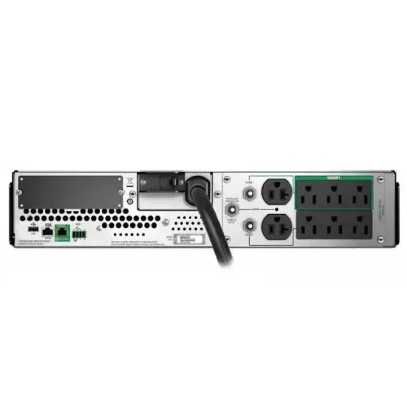 Keskeytymätön virransyöttö APC SMT3000RM2UC Line-Interactive 2,88 kVA / 2700 W, 8 AC-lähtöä, rack-asennus 2U